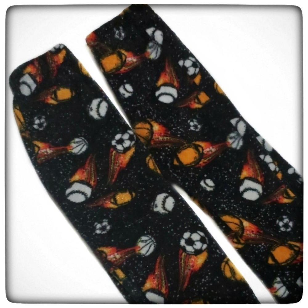Boy Sports Fleece Pajama Bottoms-Lot of 2-Size 4/5